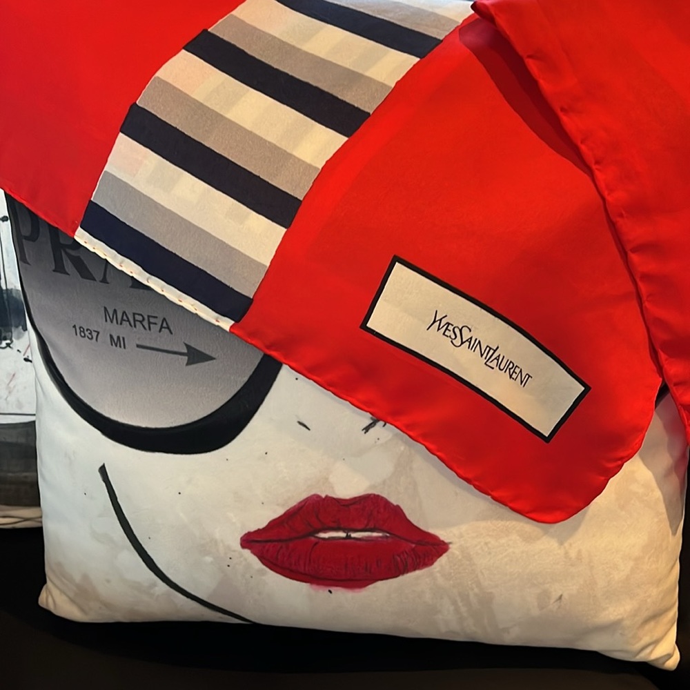 Yves Saint Laurent YSL SCARF